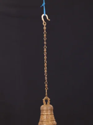 Brass Dasavataram Bell - Hanging Decor with Vishnu Avatars